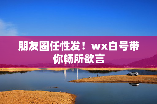 朋友圈任性发！wx白号带你畅所欲言