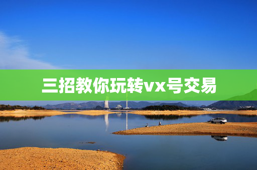 三招教你玩转vx号交易